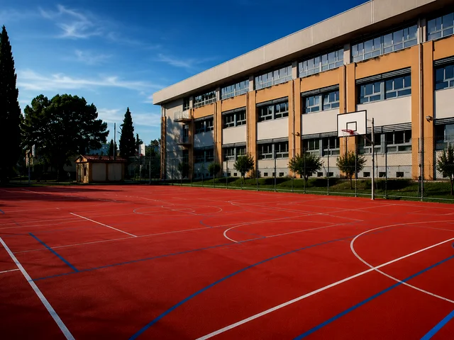 Multifunkcionalni teren u Ekonomskoj školi, Podgorica