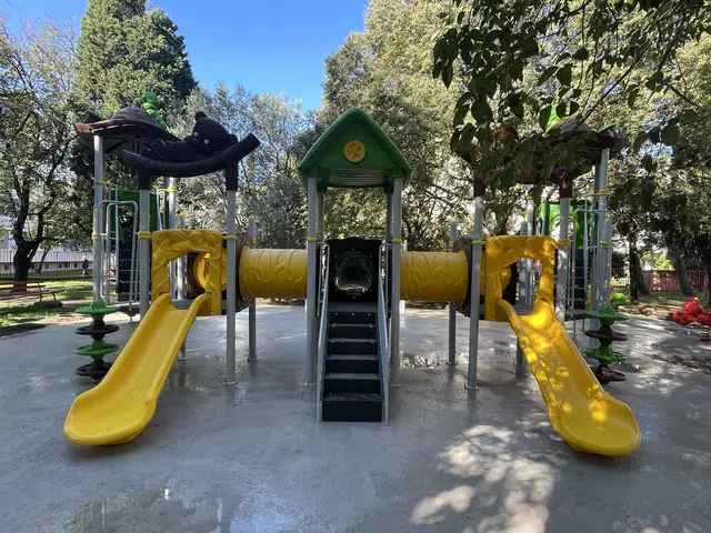 Vrtić „Ljubica Popović“ — igralište i podloga, Podgorica — Deco Fun